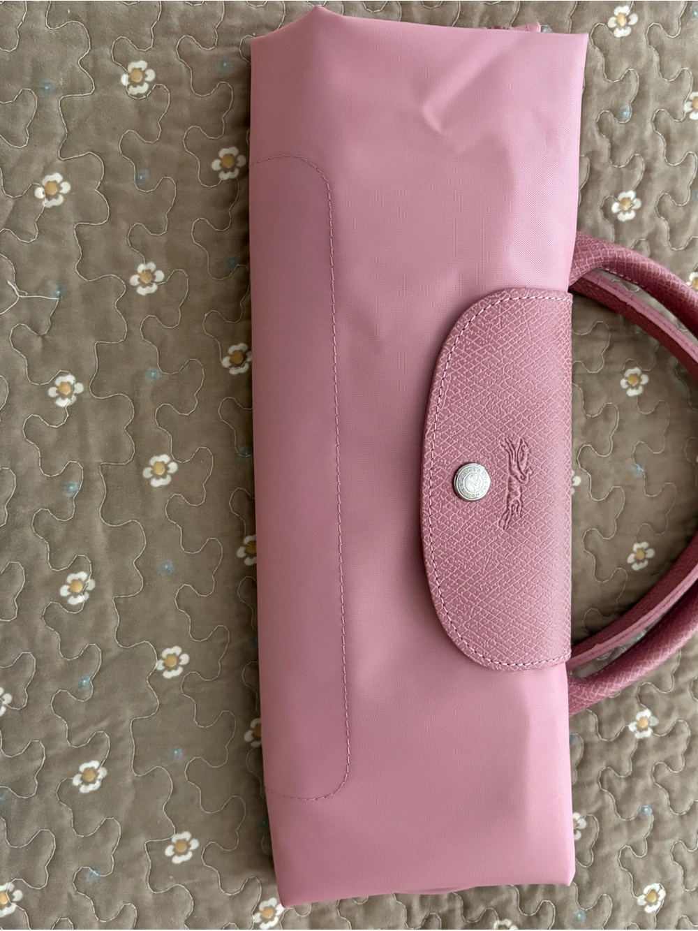 Longchamp Le Pliage Recycled Large Tote - Petal Pink - Picture 12 of 14